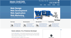 Desktop Screenshot of ghediri.com